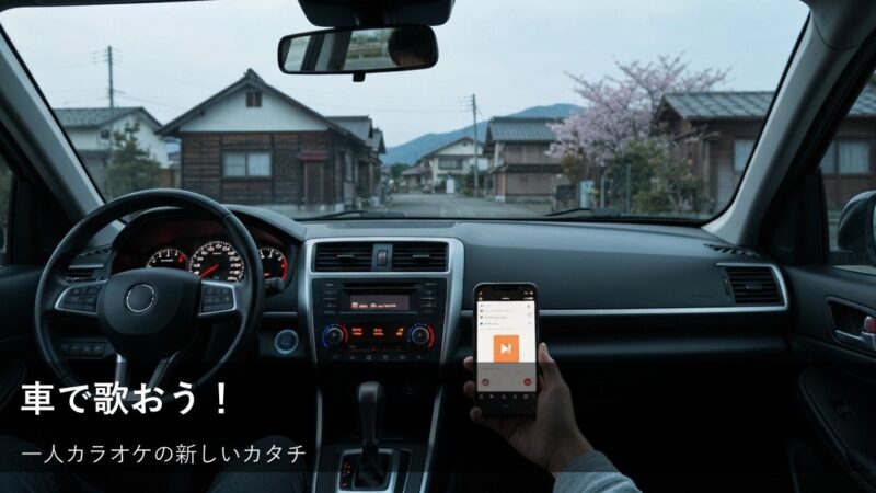 車内カラオケで気分転換！手軽に楽しむための準備と注意点 