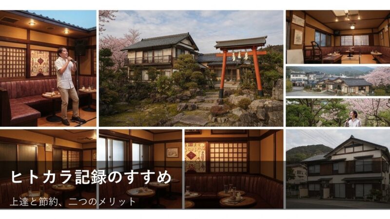 ヒトカラの記録で、もっと上達＆お得に！続けたくなる楽しみ方ガイド 