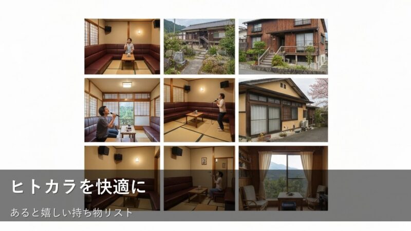 【ヒトカラ上級者への近道】これがあればもっと快適!一人カラオケ持ち物リスト