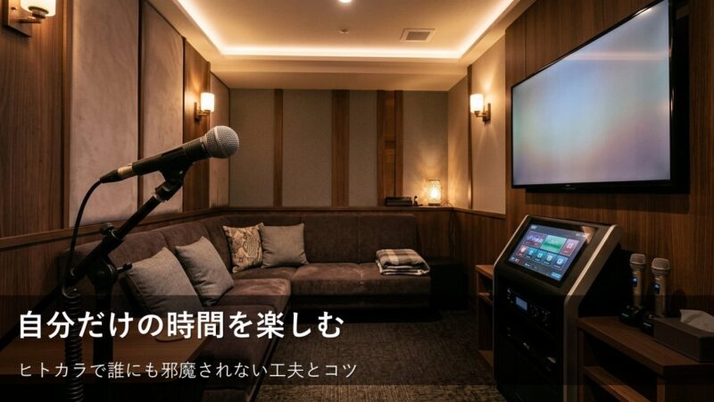 店員さんとのやり取りが不安?一人カラオケを静かに始めるためのヒント