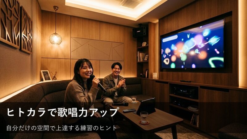 ヒトカラでボイトレを始めよう!歌唱力アップのための練習のコツ